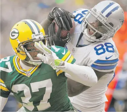  ?? | AP ?? The competitio­n committee clarified a rule stemming from Dez Bryant’s catch in the playoffs that was overturned upon review.