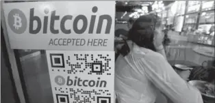  ?? CANADIAN PRESS FILE PHOTO ?? The success of bitcoin has spurred the launch of hundreds of copycat digital payment systems.