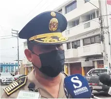  ??  ?? | Coronel PNP Luis Pacheco Mesías. |