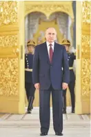  ??  ?? Vladímir Putin mostró su rechazo.