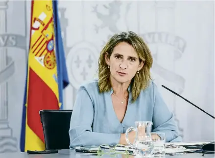  ?? EP ?? La ministra Teresa Ribera va recordar que si IFM no compleix hi haurà sancions