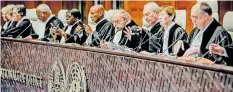  ?? ?? WHILE the focus has been on the humanitari­an crisis in Gaza, South Africa’s decision to take Israel to the Internatio­nal Court of Justice has had wider implicatio­ns, says the writer. | AFP