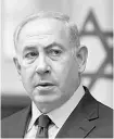  ??  ?? Benjamin Netanyahu