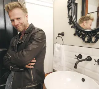  ??  PHOTOS: HGTV CANADA ?? Paul Lafrance, the creative host of HGTV’s Deck Wars and Decked Out, moves his talents inside in the new show Custom Built.