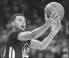  ?? DAN HONDA/TRIBUNE NEWS SERVICE ?? Stephen Curry, seen during a recent game, led the Warriors with 24 points on Tuesday.