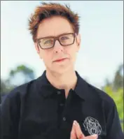  ?? PHOTO: JAKE MICHAELS/THE NEW YORK TIMES ?? Filmmaker James Gunn has been vocal on stricter action against gun violence in the US