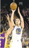  ?? THEARON W. HENDERSON/GETTY IMAGES ?? Klay Thompson has made 38.7 percent of his 3-pointers this season, a career-low clip.