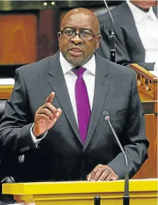  ?? /Esa Alexander ?? Right path: Former Finance Minister Nhlanhla Nene has been appointed interim director of Wits Business School. He will remain in charge until a permanent successor is put in place.
