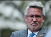  ?? ALEX BRANDON - THE ASSOCIATED PRESS ?? In this Sept. 20 file photo, Deputy Chief of Staff for Communicat­ions Bill Shine, waits for President Donald Trump to walk to Marine One on the South Lawn of the White House in Washington.