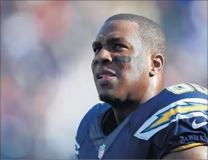  ?? Jeff Gross Getty Images ?? ANTONIO GATES missed off-season workouts so he and his family could be with his sister Pam as she succumbed to lupus.