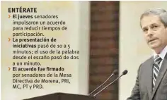  ??  ?? Acusa. Torres Cofiño aseveró que el acuerdo es para controlar a opositores.