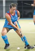  ?? Picture: ANNA ROGERS ?? IMPORT PLAYER: Saints Kayla Devlin.