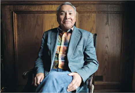  ?? JASON FRANSON/FILES ?? Joe Dion, chairman and CEO of Frog Lake Energy Resources Corp., an oil and gas company wholly owned by the Frog Lake First Nation in Alberta, says there’s a ripe opportunit­y for aboriginal­s “to work with projects, government­s, and take leadership.