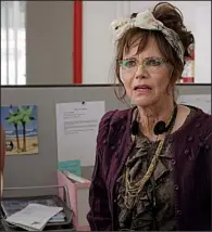  ??  ?? Sally Field plays the title character, a smitten 60-something, in the romantic comedy Hello, My Name Is Doris.