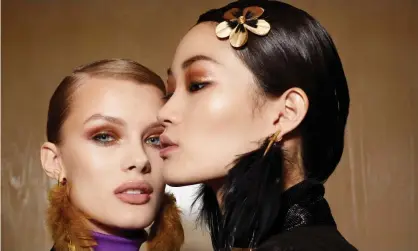  ??  ?? Bronzed perfection: Tom Ford’s autumn/winter 2020 colours