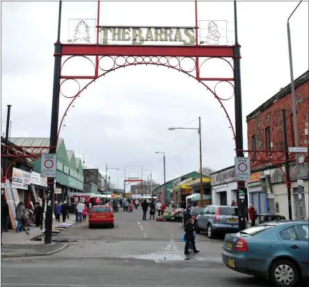  ??  ?? Brian Little bought the weapon at the Barras market