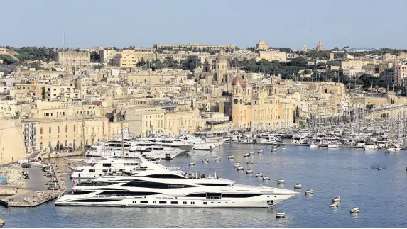  ??  ?? > Malta has a population of less than 450,000, but it has the highest growth rate, at 5%, and is moving into surplus