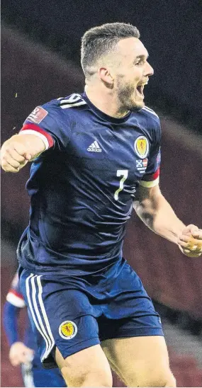  ??  ?? National hero
John McGinn will be playing for Scotland this summer