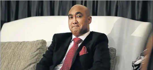  ?? PHOTO: ALON SKUY ?? NPA boss Shaun Abrahams is dangerousl­y dealing with matters of national importance, says the writer.