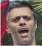  ??  ?? Leopoldo Lopez