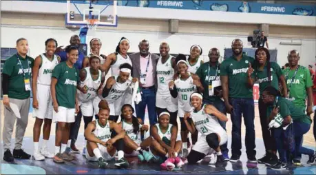  ??  ?? National Female Basketball team, D’Tigress bracing up for the match against USA today in Tenerife, Spain