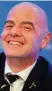  ??  ?? Gianni Infantino