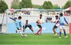  ?? Courtesy: Organiser ?? ■ Action from the UAE Schools Cup competitio­n.