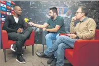  ?? FOTO: PEP MORATA ?? Abidal, durante una entrevista que duró 50 minutos