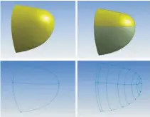  ??  ?? 1图 球艏轮廓线Fig.1 Outline curves of bulbous bow