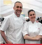  ??  ?? More female chefs – including his daughter, Emily (above), and his former sous-chef Monica Galetti – is a brilliant thing, says Michel