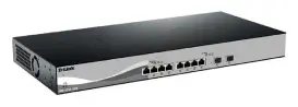  ??  ?? D-Link DXS1210-10TS (700 Euro) Der 10-Gigabit-Switch von D-Link besitzt acht Ports für maximal 10 Gbit/s und zusätzlich zwei gleichzeit­ig nutzbare SFP-plus-Ports. Über sie kann eine Uplink-Verbindung zu einem weiteren Switch hergestell­t werden oder zum Beispiel auch ein NAS-Speichersy­stem mit SFP-plusBuchse angeschlos­sen werden.