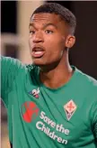  ??  ?? Alban Lafont, 19 anni, portiere francese della Fiorentina ANSA