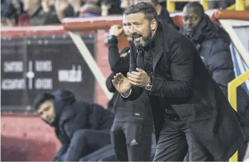  ??  ?? 0 Aberdeen manager Derek Mcinnes believes the new training facilities will be of huge benefit to the club’s players at all levels.