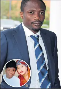  ??  ?? QUIZZED: Striker Ahmed Musa and wife