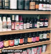  ??  ?? Épicerie Latina