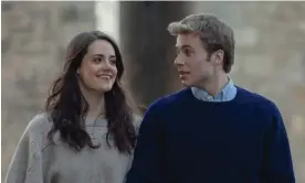  ?? ?? Prince William, played by Ed McVey, and Kate Middleton, played by Meg Bellamy, from the sixth season of The Crown. Photograph: Justin Downing/Netflix/PA