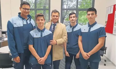  ?? ISS ÖSTERREICH ?? Lehrlinge bei ISS Österreich: Ausbildung mit Perspektiv­e.