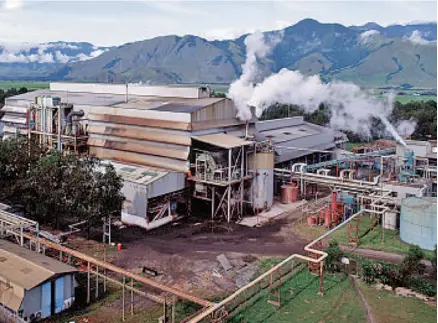  ?? Photo: Google Image ?? A sugar mill in Ramu Valley, Papua New Guinea.