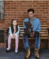  ?? Netflix ?? Henry Thomas and Violet McGraw star in the Netflix chiller “The Haunting of Hill House.”
