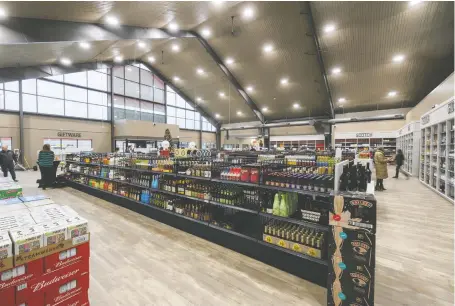  ?? STOBBE PHOTOGRAPH­Y ?? Willow Park Wines & Spirits opened a 13,000 square foot Saskatoon store in December on 8th Street East.