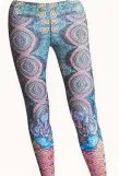  ??  ?? Flow Yoga Wear’s controvers­ial Ganesha leggings.