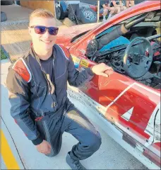  ?? TONY BARANEK/DAILY SOUTHTOWN ?? Pure stocks competitor Jeremiah Senko went into Friday night as the division points leader at Grundy County Speedway.