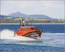  ??  ?? The all-weather Jock and Annie Slater launched twice in 24 hours.