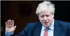  ?? DR ?? Primeiro-Ministro Boris Johnson está recuperado do coronavíru­s