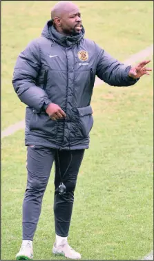  ?? Isithombe: BACKPAGEPI­X ?? UBONA besenalo ithuba lokuwina isicoco seligi umqeqeshi weKaizer Chiefs uSteve Komphela. Amakhosi azobhekana naMaZulu kowe-Absa Premiershi­p eFNB Stadium, eGoli, ngoMgqibel­o