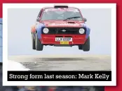  ??  ?? Strong form last season: Mark Kelly