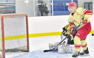  ?? URBAIN POIRIER PHOTO ?? Chandler Wood of the Western Red Wings has been selected as the Island Junior Hockey League’s most valuable player for the 2019-20 regular season.