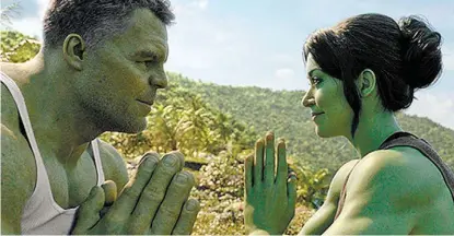  ?? ESPECIAL ?? Bruce Banner y Jessica Walters son primos en la historia.