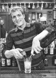  ?? Mike Tweed The Associated Press ?? Harrelson was a hit as the Indiana boy who became a bartender in the long-running TV show “Cheers.”