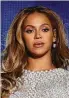  ??  ?? Beyoncé accuses a retailer of ripping her off.